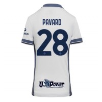 Camisa de time de futebol Inter Milan Benjamin Pavard #28 Replicas 2º Equipamento Feminina 2024-25 Manga Curta